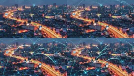 智慧数字城市万物互联高清在线视频素材下载