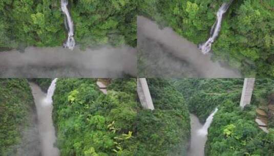 贵州马岭河峡谷航拍高清在线视频素材下载