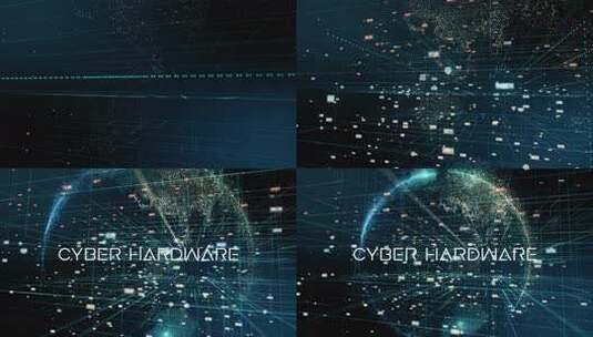 数字数据地球网络硬件高清在线视频素材下载