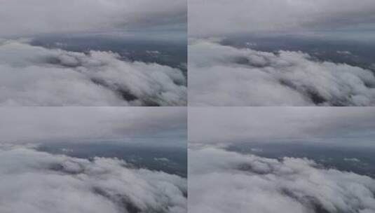 高空云层云雾高清在线视频素材下载