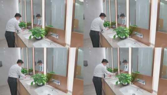 卫生间洗手高清在线视频素材下载