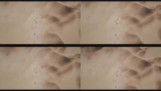 纳米布的沙漠航拍高清在线视频素材下载