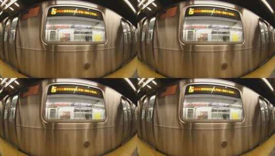 运行的地铁高清在线视频素材下载