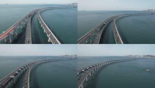 大连跨海大桥高清在线视频素材下载
