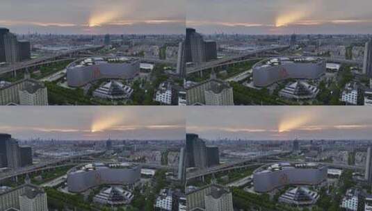 上海浦东金桥宣传片航拍4K高清在线视频素材下载