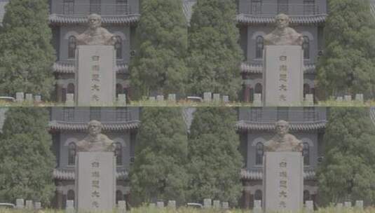 白求恩塑像LOG视频素材高清在线视频素材下载