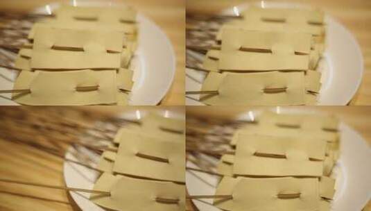 成都串串钵钵鸡美食食材高清在线视频素材下载