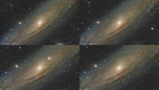 宇宙星空星云穿越仙女座星系高清在线视频素材下载