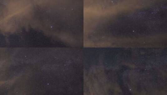 银河系 星空高清在线视频素材下载
