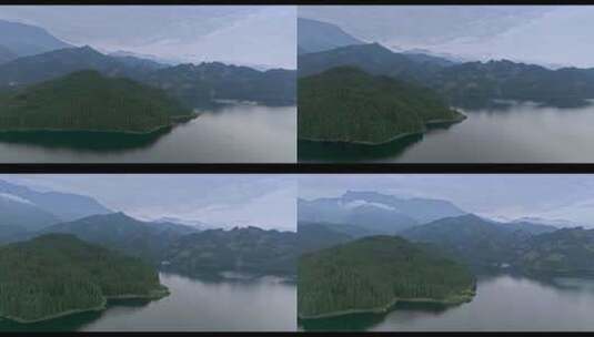 高清实拍眉山风光洪雅雅女湖高清在线视频素材下载