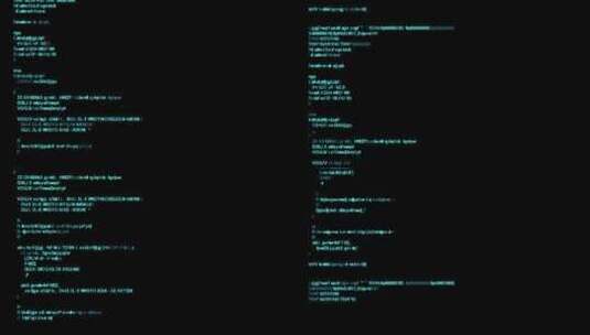 虚拟编程数字数据代码【透明背景】高清在线视频素材下载