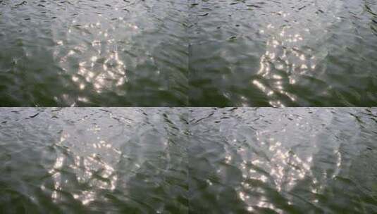波光粼粼的湖面波纹水波高清在线视频素材下载