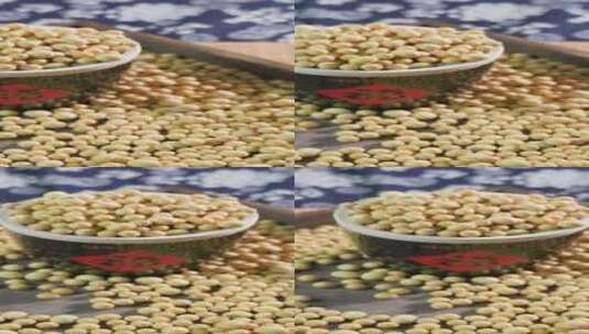 黄豆粮食农作物高清在线视频素材下载