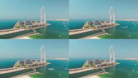 Ain Dubai Ferris in高清在线视频素材下载