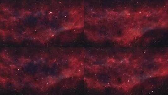 抽象空间背景。穿越另一个星系。星云和粒子高清在线视频素材下载