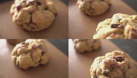 Cookie的特写视频高清在线视频素材下载