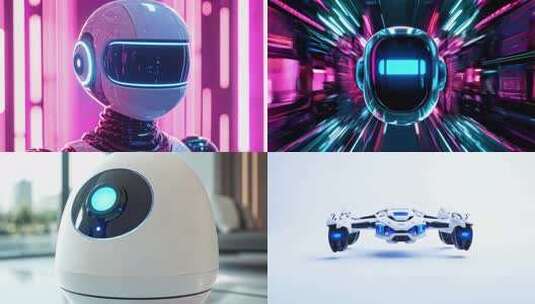 机器人感知系统1高清在线视频素材下载