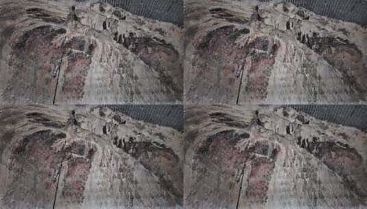 洛阳市世界文化遗产龙门石窟高清在线视频素材下载