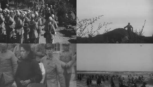 解放东北  辽沈战役高清在线视频素材下载