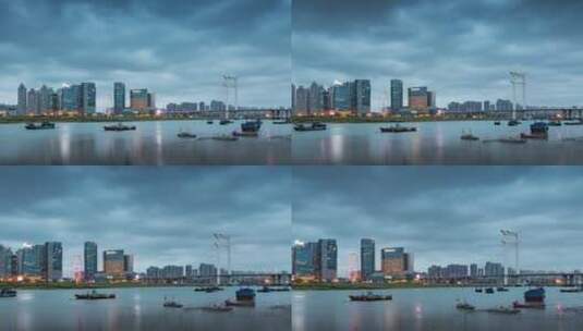 泉州晋江市城市风光高清在线视频素材下载