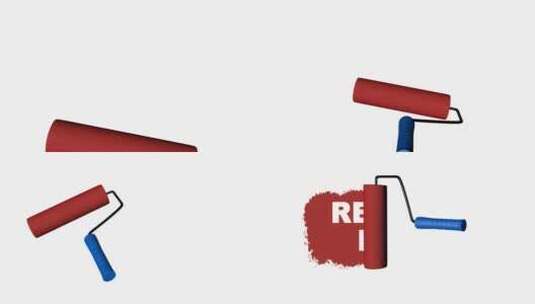 降低价格的油漆文本动画高清在线视频素材下载