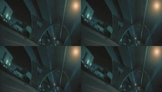 黑暗的桥洞高清在线视频素材下载