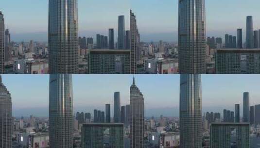 天津环球金融中心高清在线视频素材下载