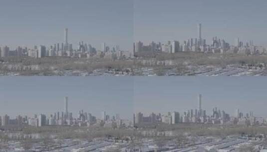 北京雪景 北京冬天雪景高清在线视频素材下载