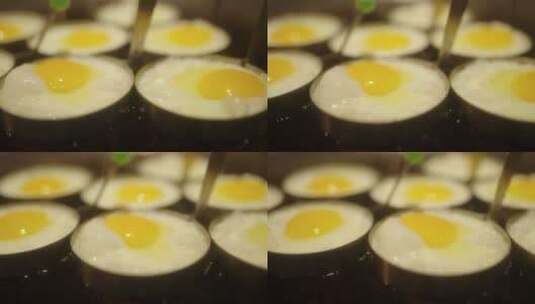 早餐煎蛋高清在线视频素材下载