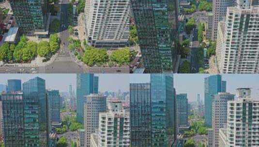 城市高楼大厦航拍高清在线视频素材下载