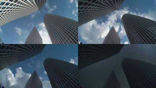 高层建筑高清在线视频素材下载