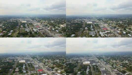 航拍视频Clewiston FL大约2022年高清在线视频素材下载