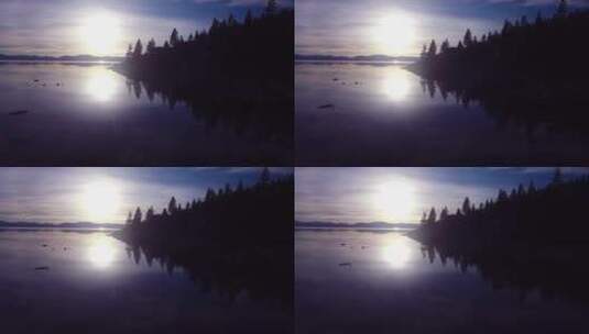 美丽的太浩湖高清在线视频素材下载