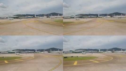 机场 航班 停机坪 航空 旅游高清在线视频素材下载