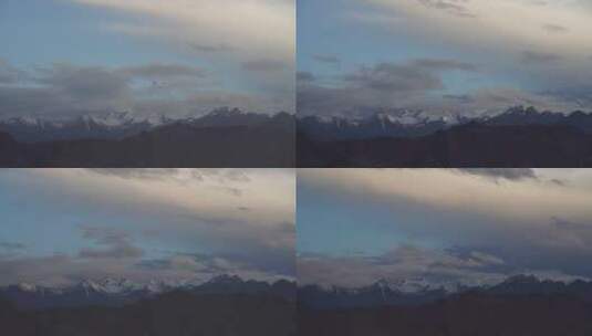 格尔木 青藏高原 雪山 延时 高海拔 4k高清在线视频素材下载
