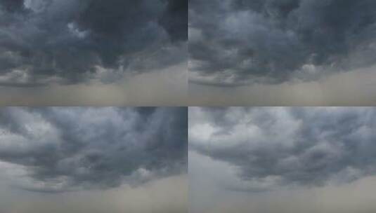 暴风雨来临前的天空高清在线视频素材下载