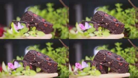 网红蜂窝煤蛋糕高清在线视频素材下载