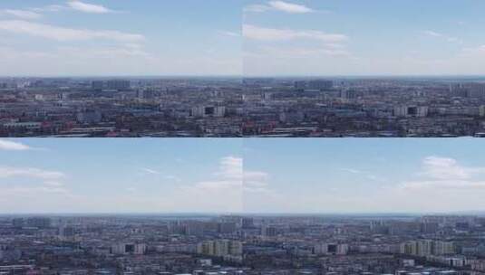 竖版航拍衡阳城市风光高清在线视频素材下载