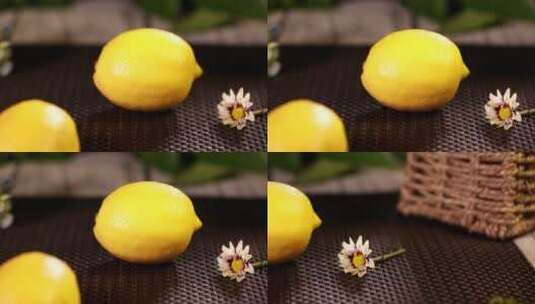 【镜头合集】水果柠檬酸抗氧化高清在线视频素材下载