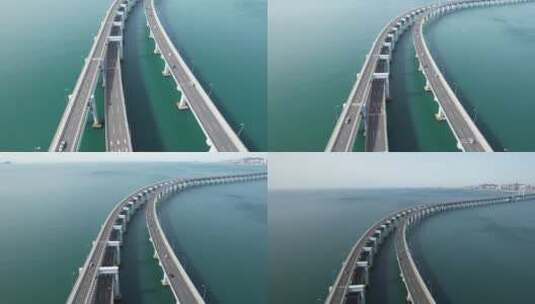 大连跨海大桥高清在线视频素材下载