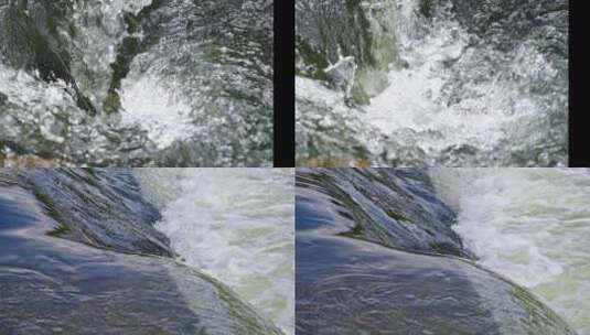 高清实拍升格漩涡水瀑布素材高清在线视频素材下载