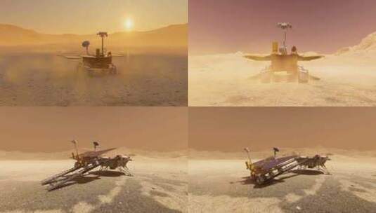 火星探测高清在线视频素材下载