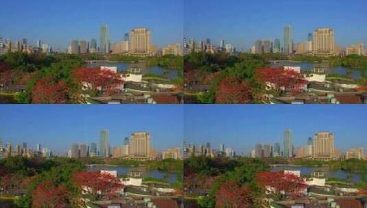 惠州西湖航拍大景 5高清在线视频素材下载