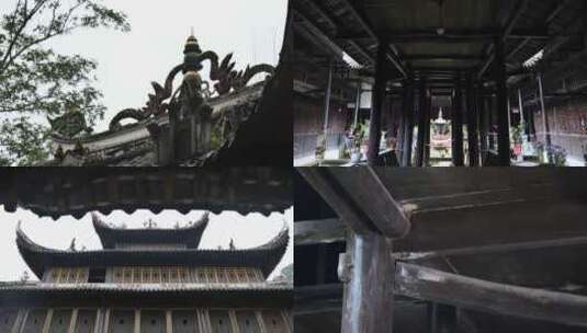 道教文化-古建筑高清在线视频素材下载