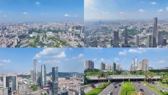 东莞航拍高清在线视频素材下载