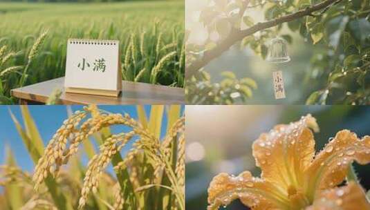小满节气高清在线视频素材下载