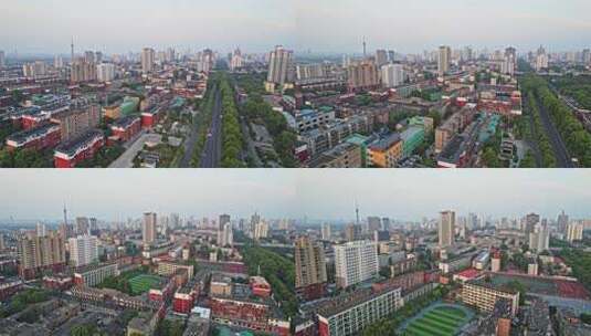 【4K】河南洛阳城市大景航拍高清在线视频素材下载