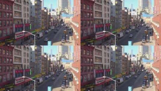 唐人街的视频拍摄高清在线视频素材下载