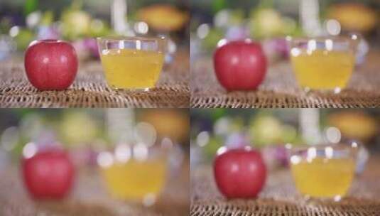 制作苹果果酱果胶的原料红苹果高清在线视频素材下载