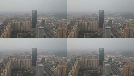 广东厚街城建景观高清在线视频素材下载